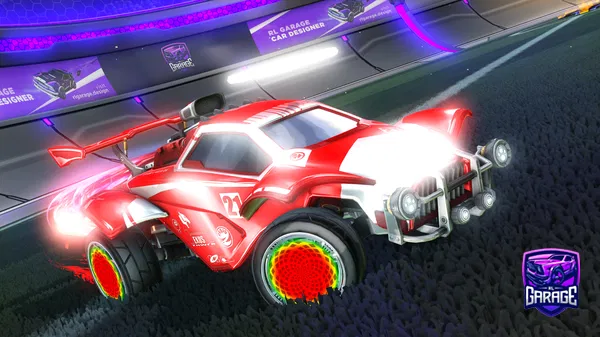 A Rocket League car design from Ben1230