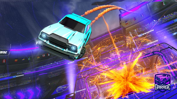 A Rocket League car design from Khamula