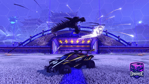 A Rocket League car design from MarThunder
