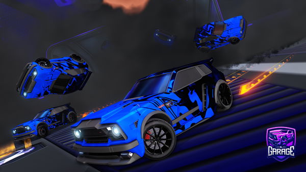 A Rocket League car design from TWOLights