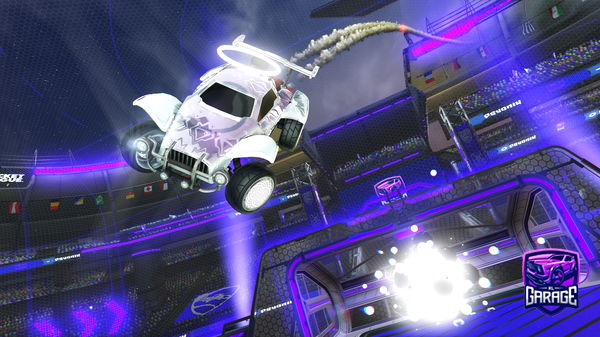 A Rocket League car design from CandyCane237