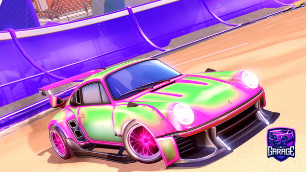 A Rocket League car design from im_king_kota_