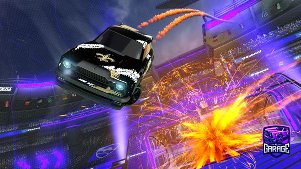 A Rocket League car design from Rz_Psycho7