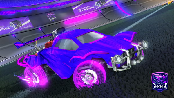 A Rocket League car design from Phlashstep