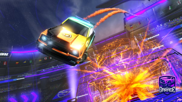 A Rocket League car design from Wass85