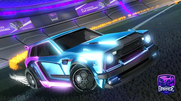 A Rocket League car design from PreciseWhale7213