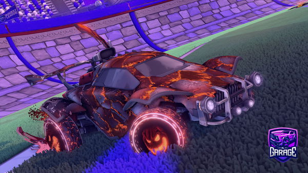 A Rocket League car design from Osthousut22