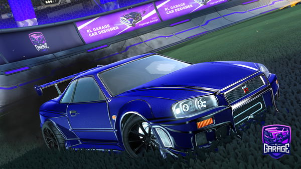 A Rocket League car design from HolyGamer2126