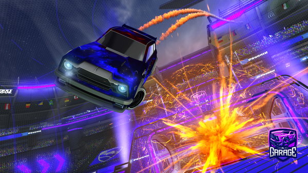 A Rocket League car design from SirFynnster