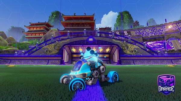 A Rocket League car design from JP-yt