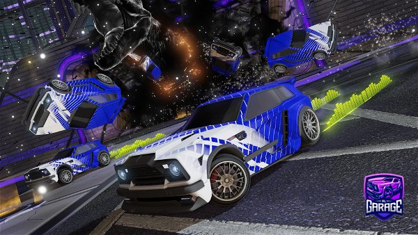 A Rocket League car design from StrongFish198