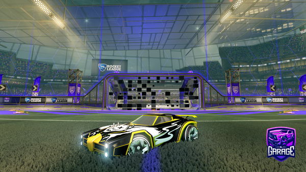 A Rocket League car design from Levl