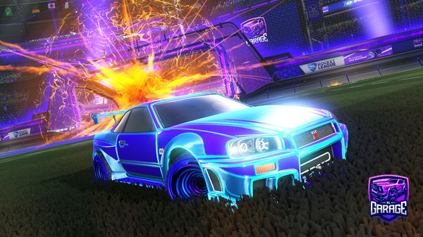 A Rocket League car design from rxptor9935