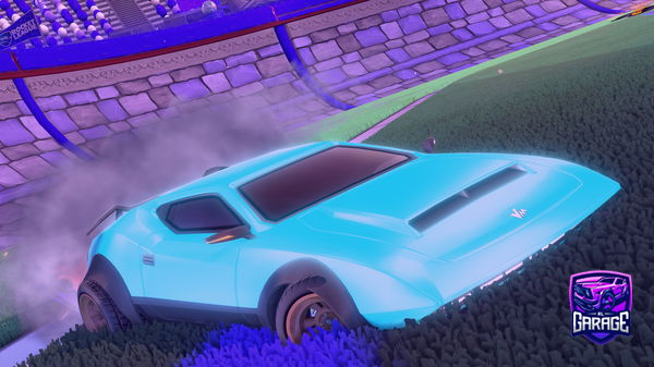 A Rocket League car design from Mahgam