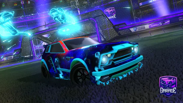 A Rocket League car design from brd_man001