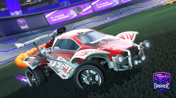 A Rocket League car design from Waydd