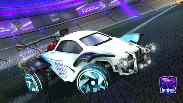 A Rocket League car design from Danielkahrm