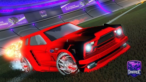 A Rocket League car design from Rare-Ratchet