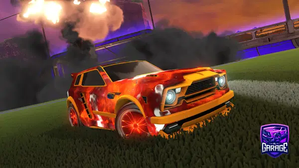 A Rocket League car design from L0rdJ1mB0B12