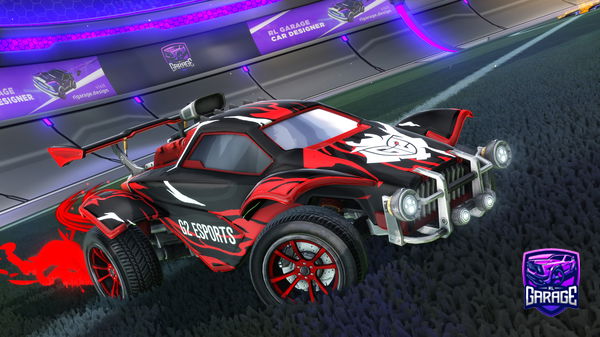 A Rocket League car design from GriddyGod