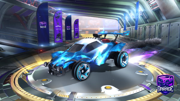 A Rocket League car design from baby_noodles