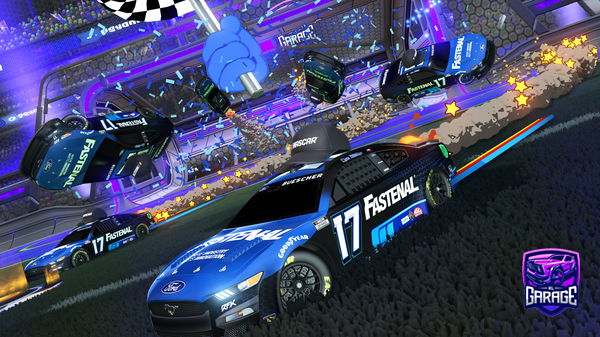 A Rocket League car design from Isiaha