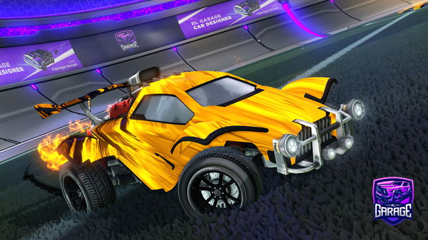 A Rocket League car design from CyBEr_DuCK