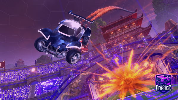 A Rocket League car design from WispyKiwi