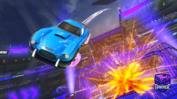 A Rocket League car design from Murlo