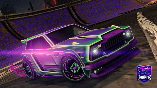 A Rocket League car design from AirDribbleGG