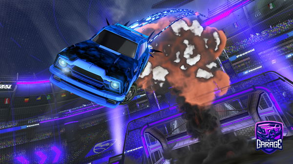 A Rocket League car design from StellarCN