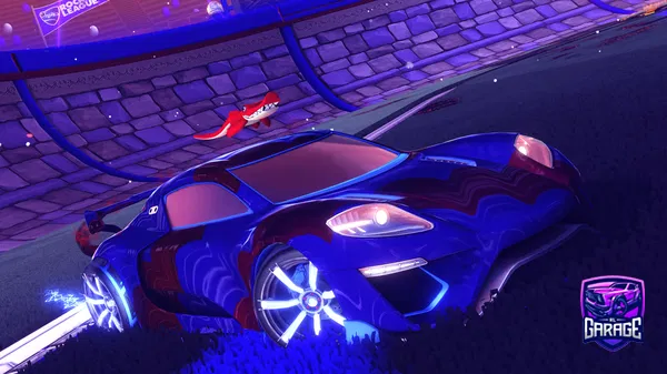 A Rocket League car design from 653Voltic