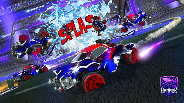 A Rocket League car design from sn1p3rdrag0n