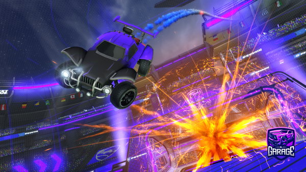 A Rocket League car design from Luke_clay12