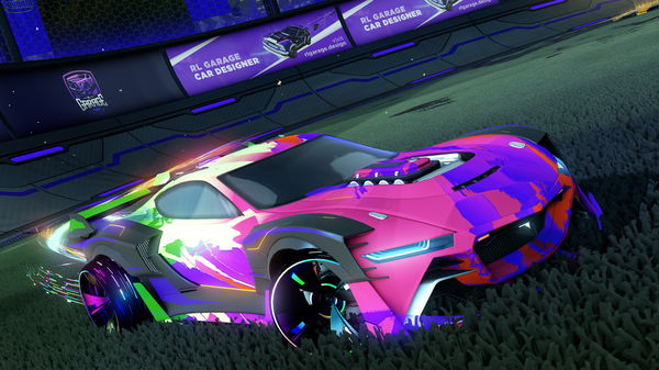 A Rocket League car design from SuperMommy