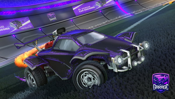 A Rocket League car design from Zamsu