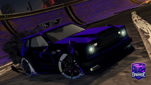 A Rocket League car design from Haven414