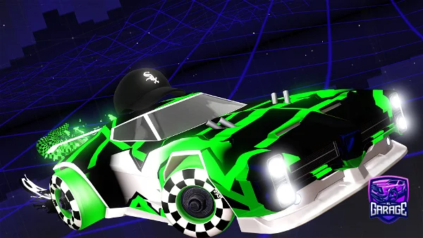 A Rocket League car design from YS-AeroAlpha