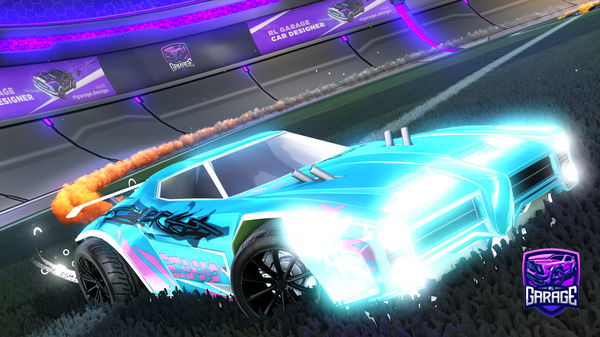 A Rocket League car design from smokkkkkke