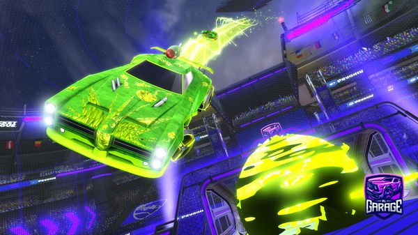 A Rocket League car design from UACoolBean