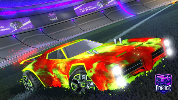 A Rocket League car design from RLfabbe
