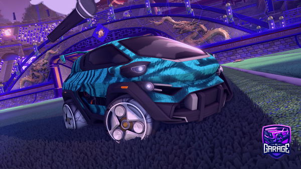 A Rocket League car design from Petitchatenrogne