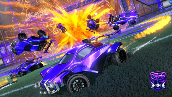 A Rocket League car design from batman69420