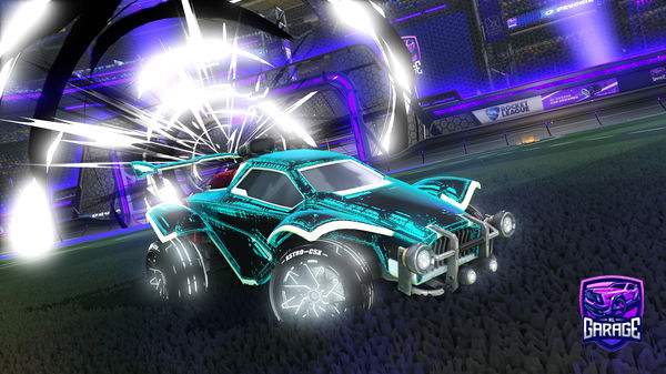 A Rocket League car design from brettmarsbar