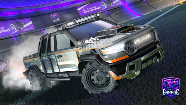 A Rocket League car design from DJf