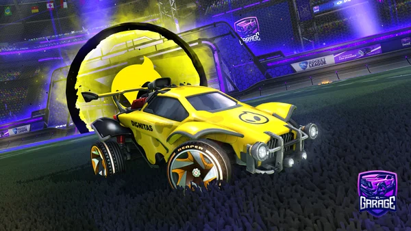A Rocket League car design from ZODIAKX