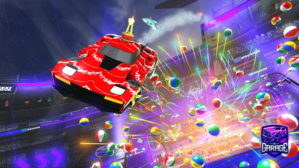 A Rocket League car design from Fry10ingBurg