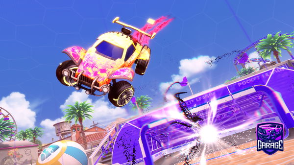 A Rocket League car design from D3VH