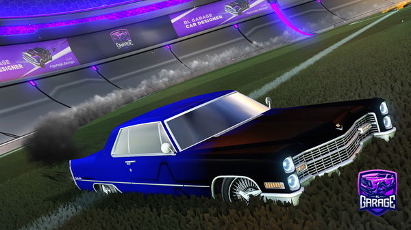 A Rocket League car design from Poweredplayer