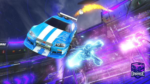 A Rocket League car design from rlcs2025